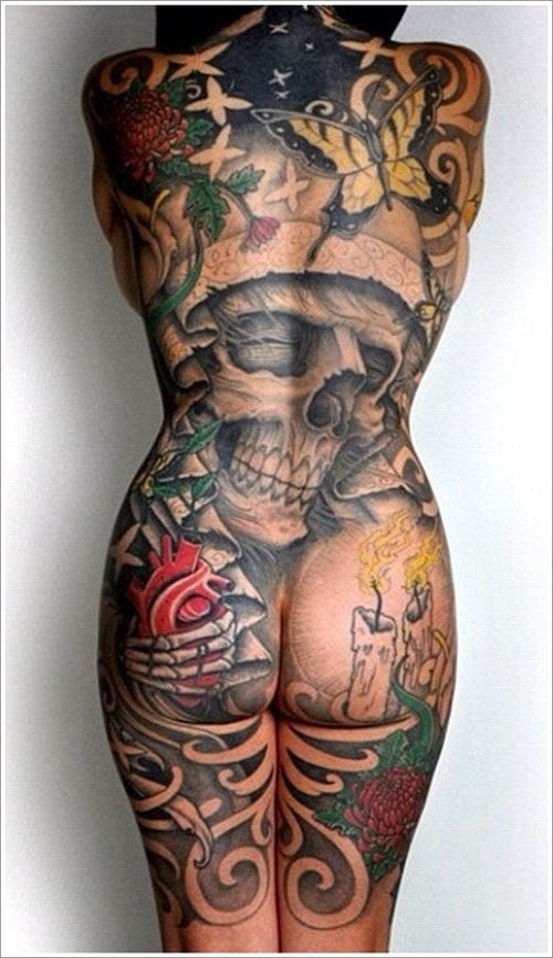 Ass tattoo. #91933638