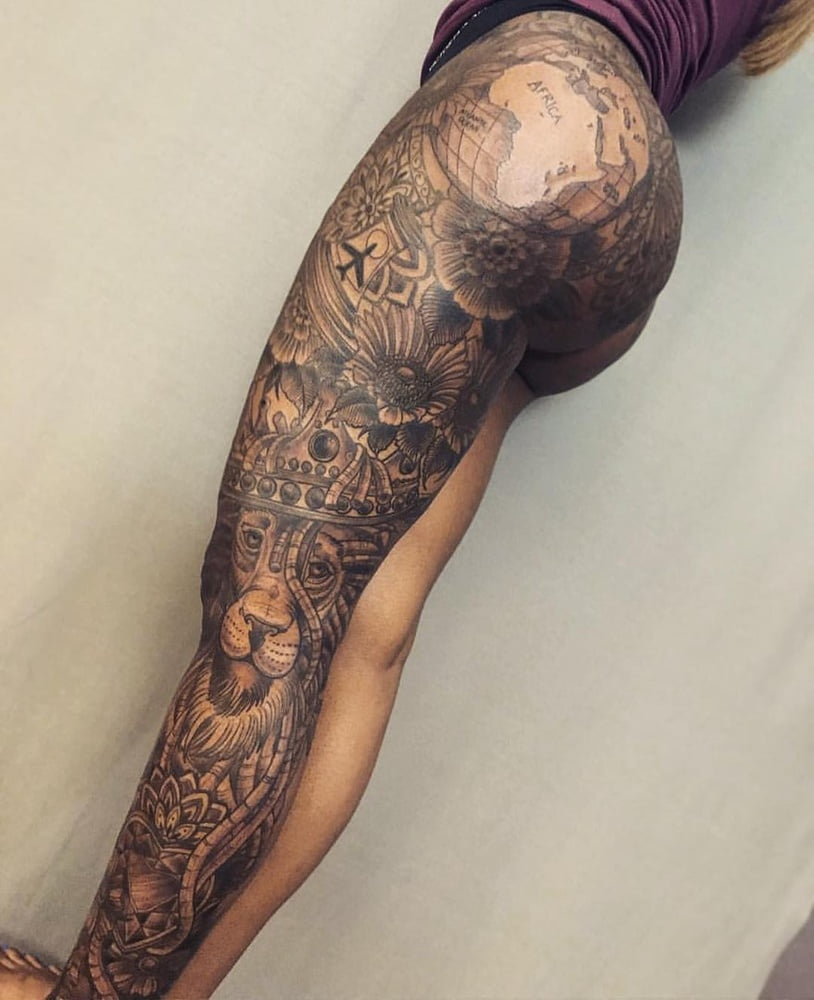 Ass tattoo. #91933679