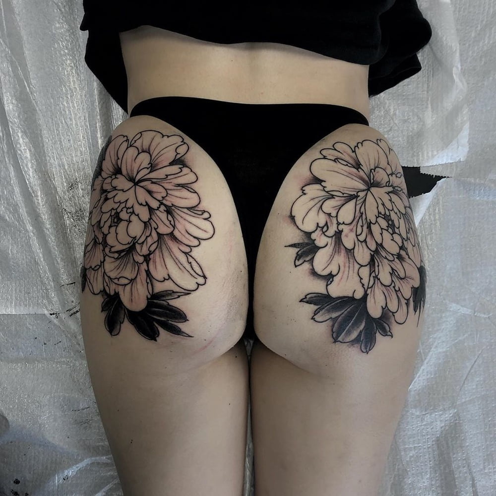 Ass tattoo. #91933689