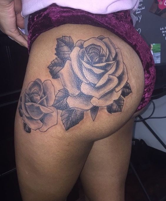 Ass tattoo. #91933691