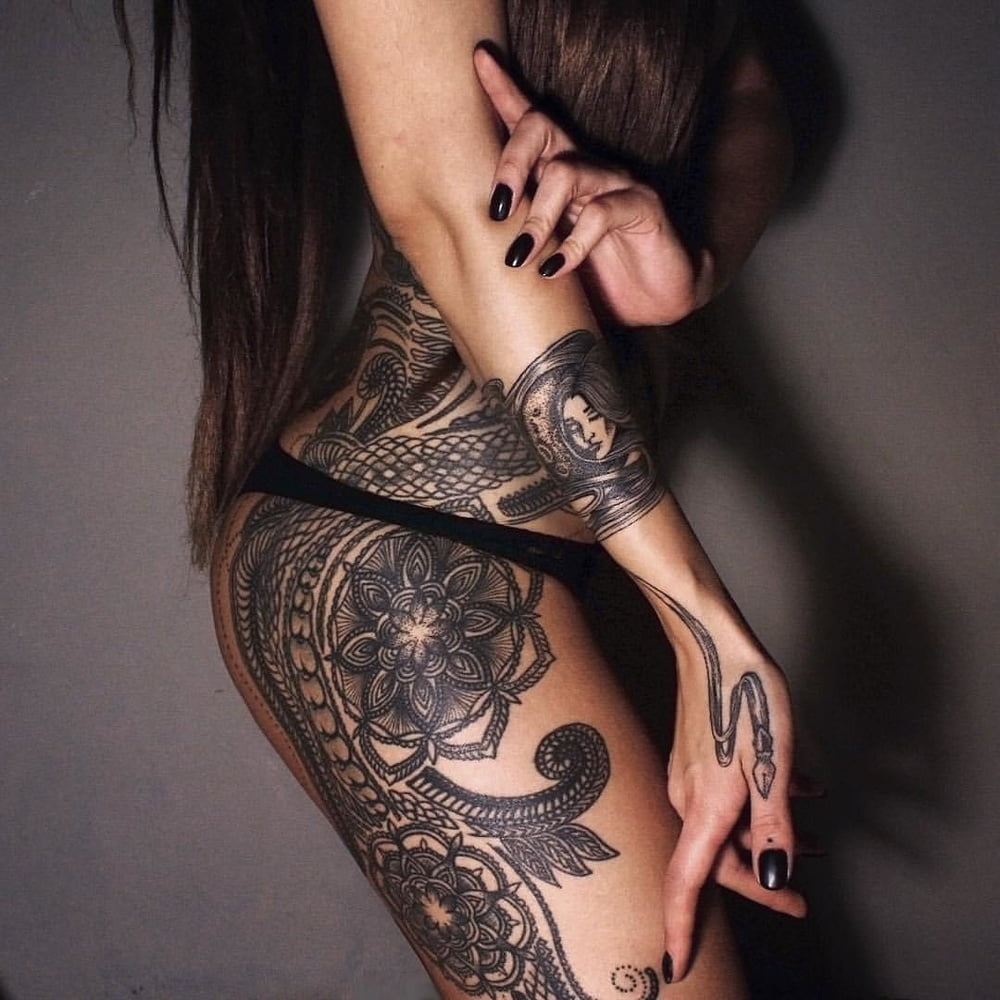 Ass tattoo. #91933719