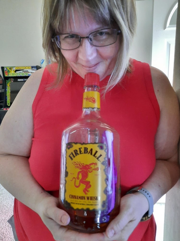 BBW Wife Relaxing With A Drink #106968530