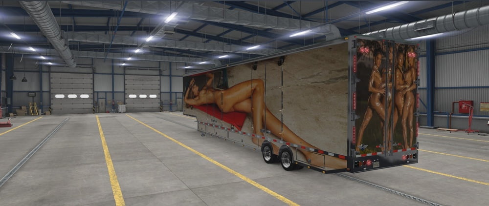 moving van trailers for american trucksim #92735239