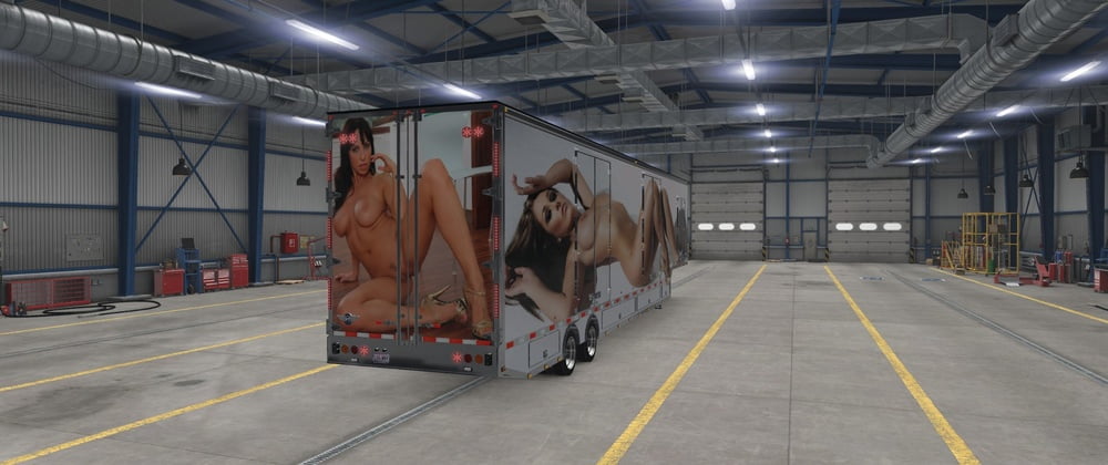 moving van trailers for american trucksim #92735279