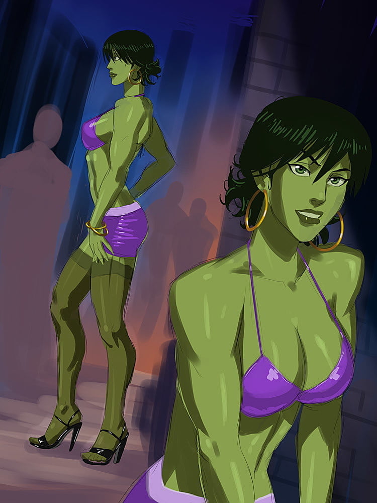 Art porno : she-hulk
 #92900173