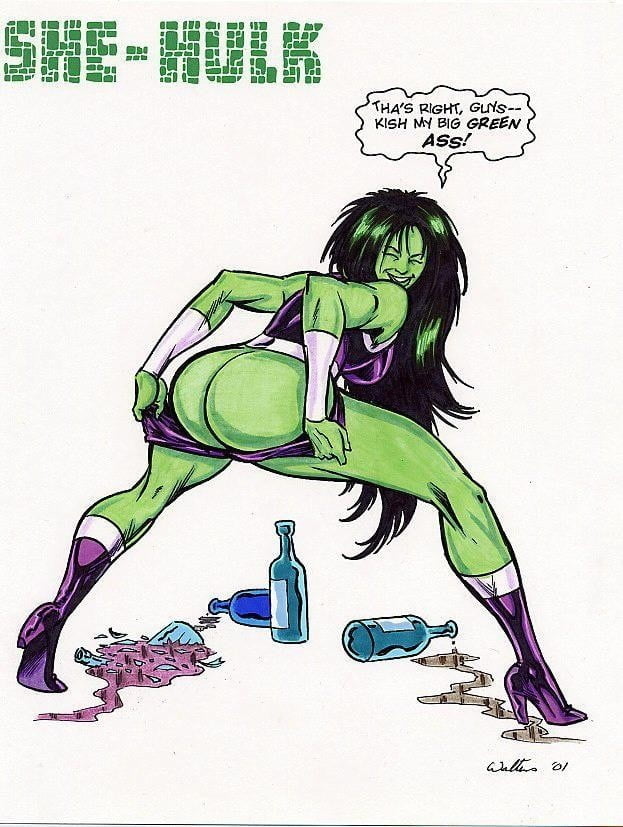 Art porno : she-hulk
 #92900304
