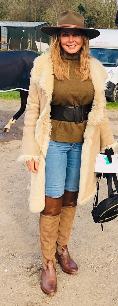 Carol Vorderman wearing Boots no.6 #103661630