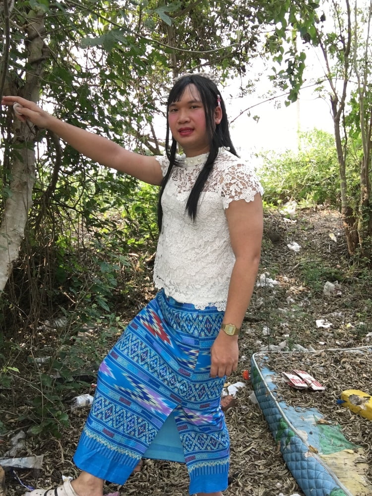 Thailand  blue dress set ladyboy #107147890