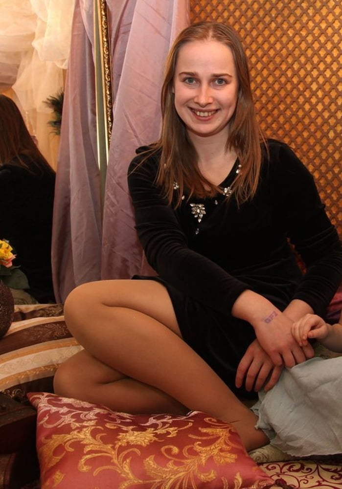 Russian Wives Pose in Pantyhose #96906676