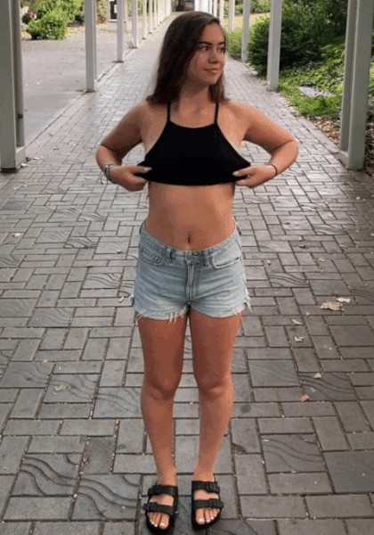 Cute babes showing yourself -2 #80080981