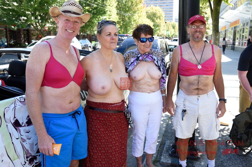 2017 Topless Protests Vancouver BC #90293297
