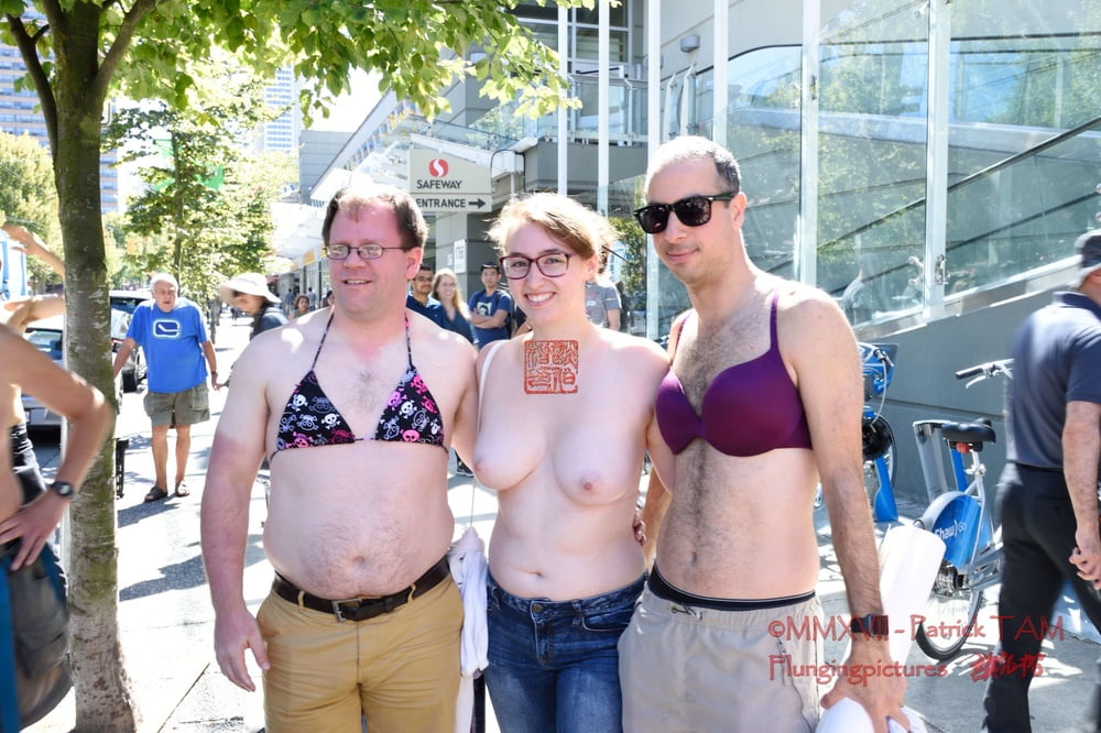 2017 Topless Protests Vancouver BC #90293309