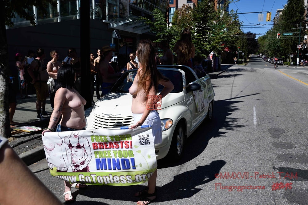 2017 Topless Protests Vancouver BC #90293345