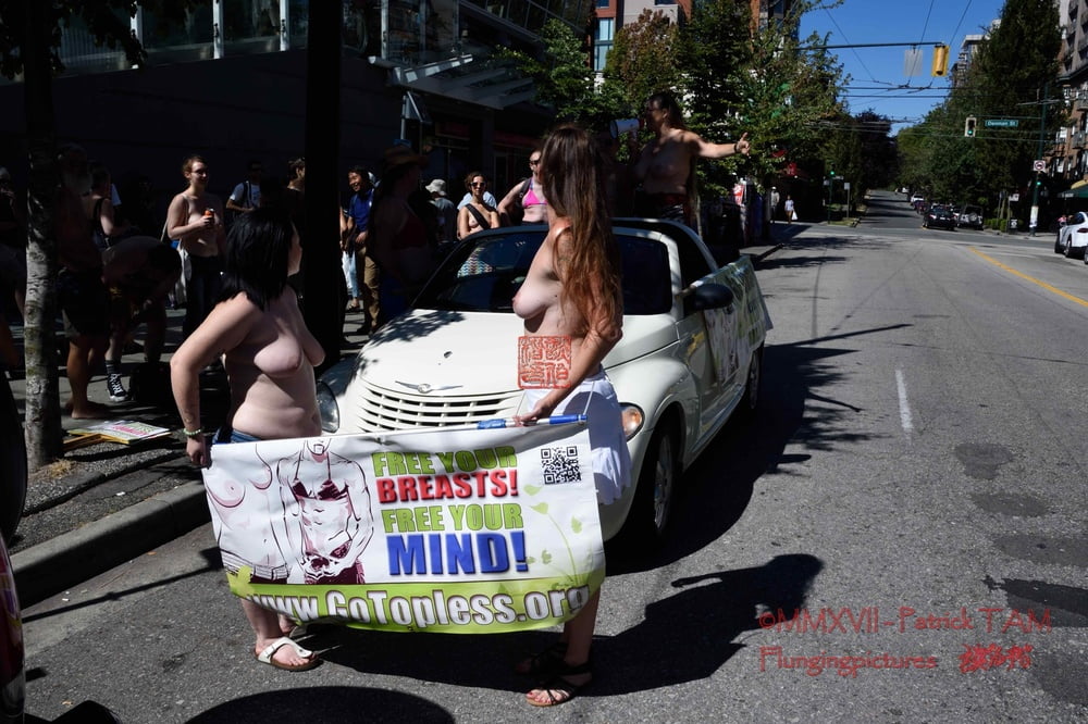 2017 Topless Protests Vancouver BC #90293349