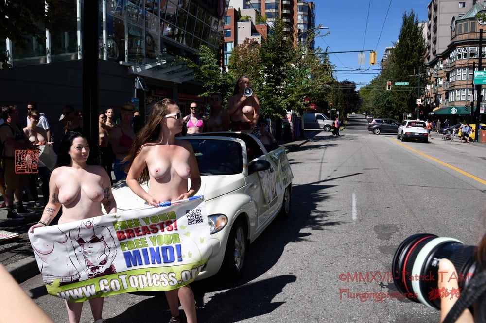 2017 Topless Protests Vancouver BC #90293352