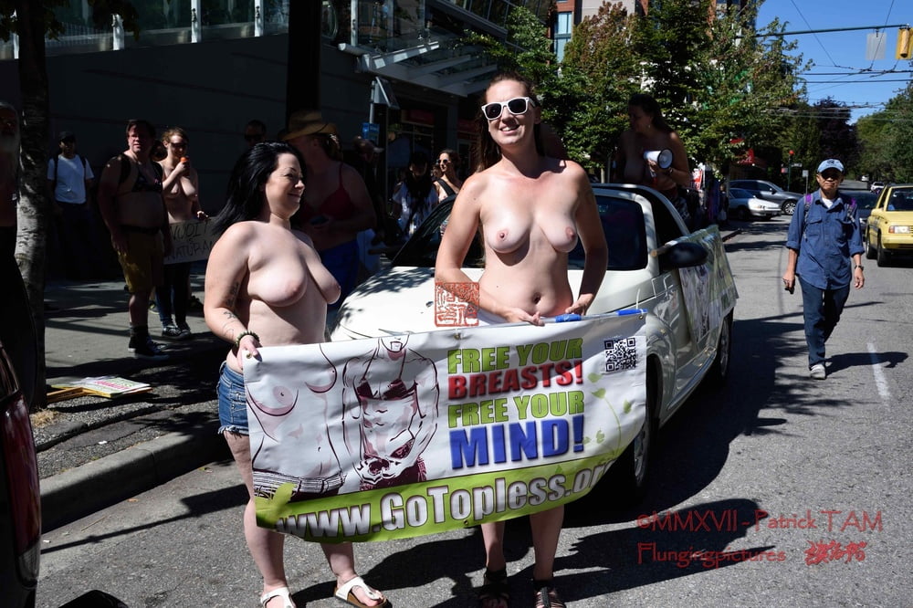 2017 Topless Protests Vancouver BC #90293355