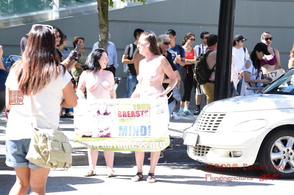 2017 Topless Protests Vancouver BC #90293358