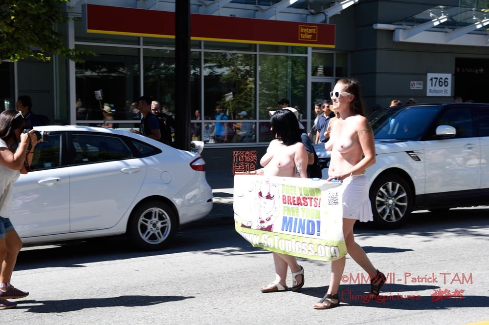 2017 Topless Protests Vancouver BC #90293367