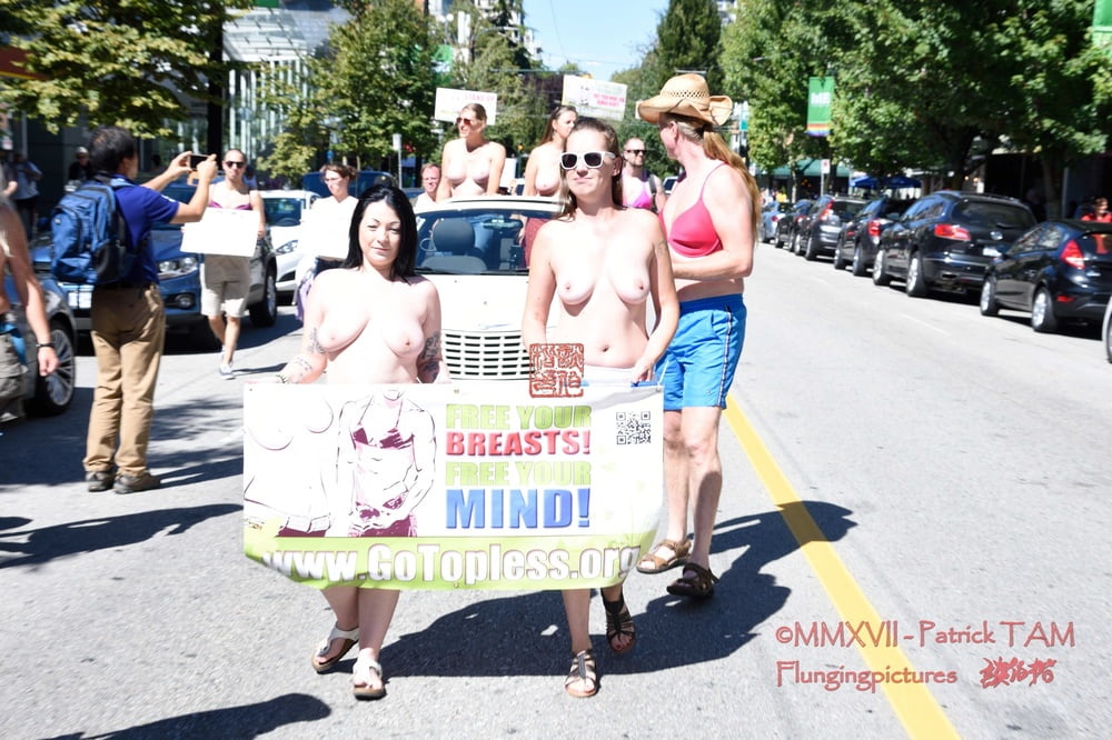 2017 Topless Protests Vancouver BC #90293378