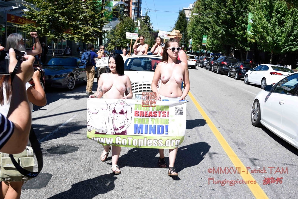 2017 Topless Protests Vancouver BC #90293381