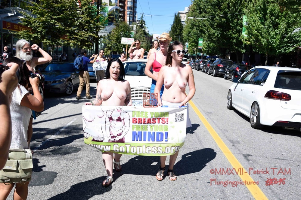 2017 Topless Protests Vancouver BC #90293384