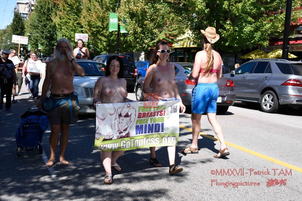 2017 Topless Protests Vancouver BC #90293387