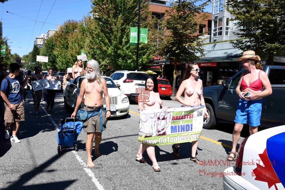 2017 Topless Protests Vancouver BC #90293390