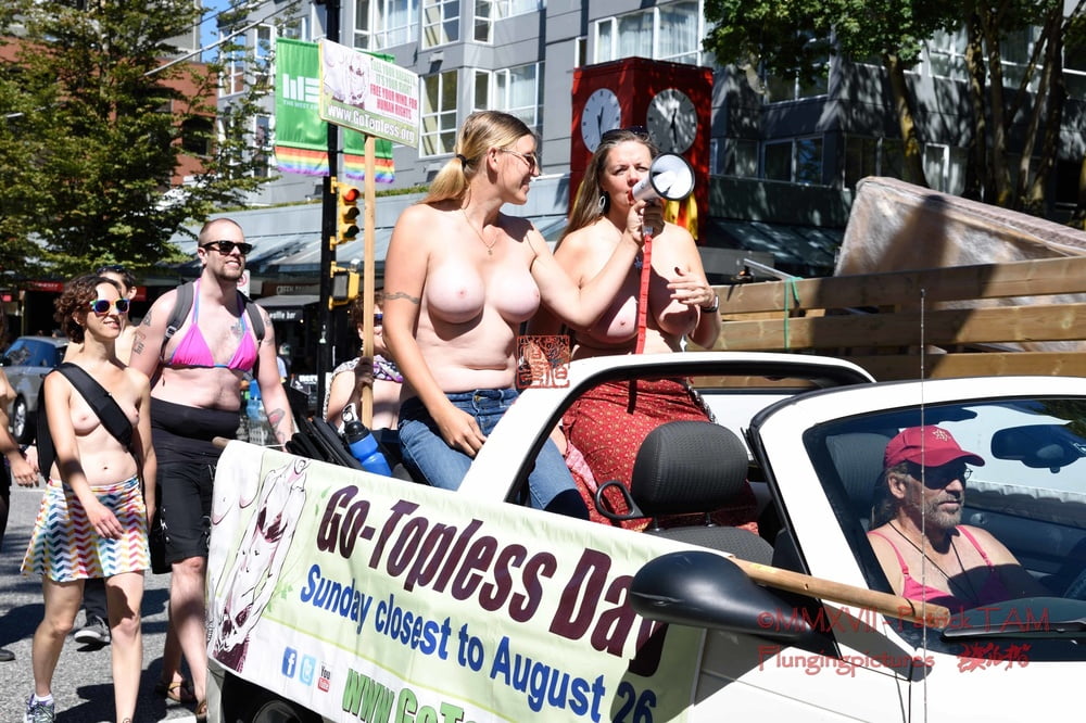 2017 Topless Protests Vancouver BC #90293405