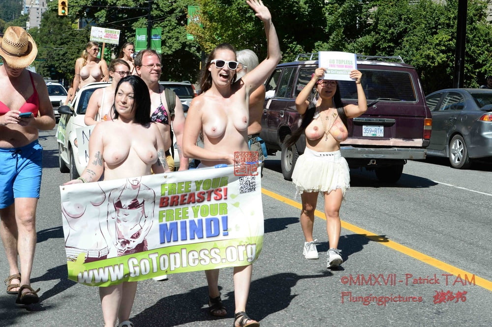 2017 Topless Protests Vancouver BC #90293435