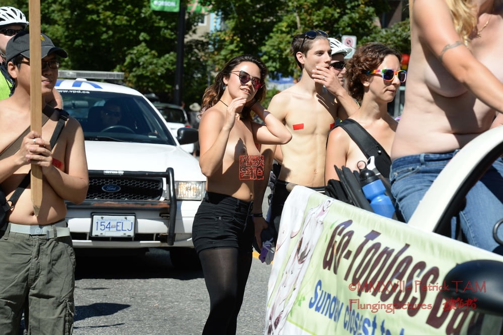 2017 Topless Protests Vancouver BC #90293444