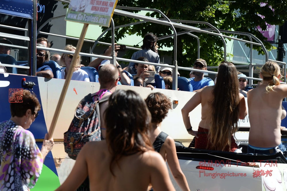 2017 Topless Protests Vancouver BC #90293462