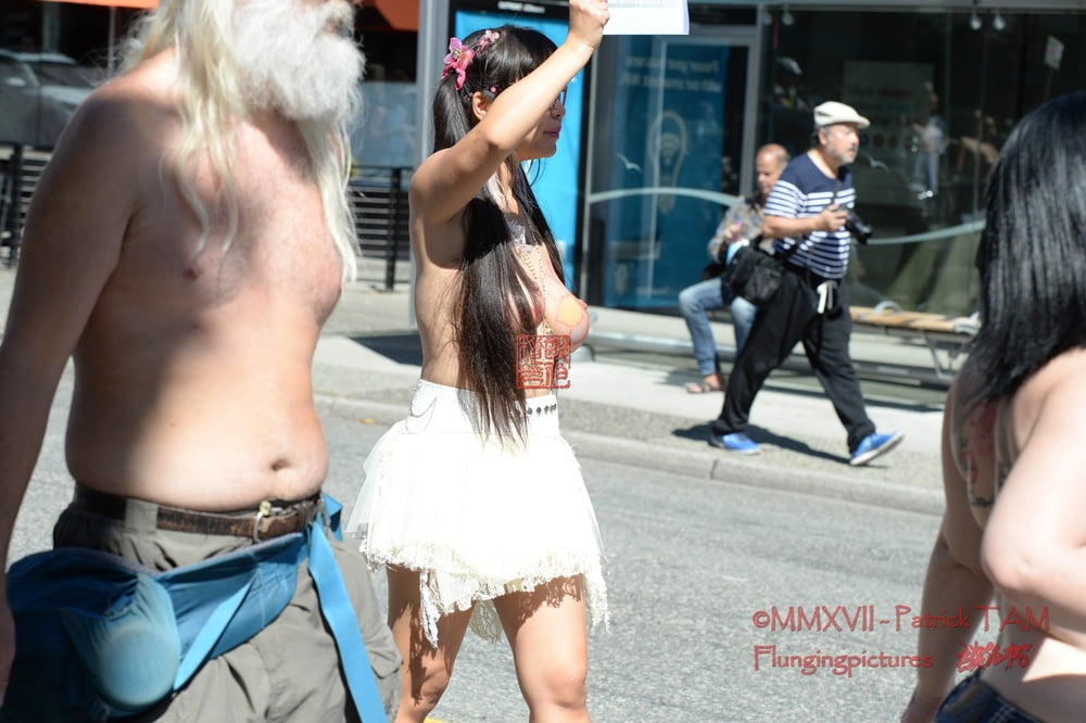 2017 Topless Protests Vancouver BC #90293468