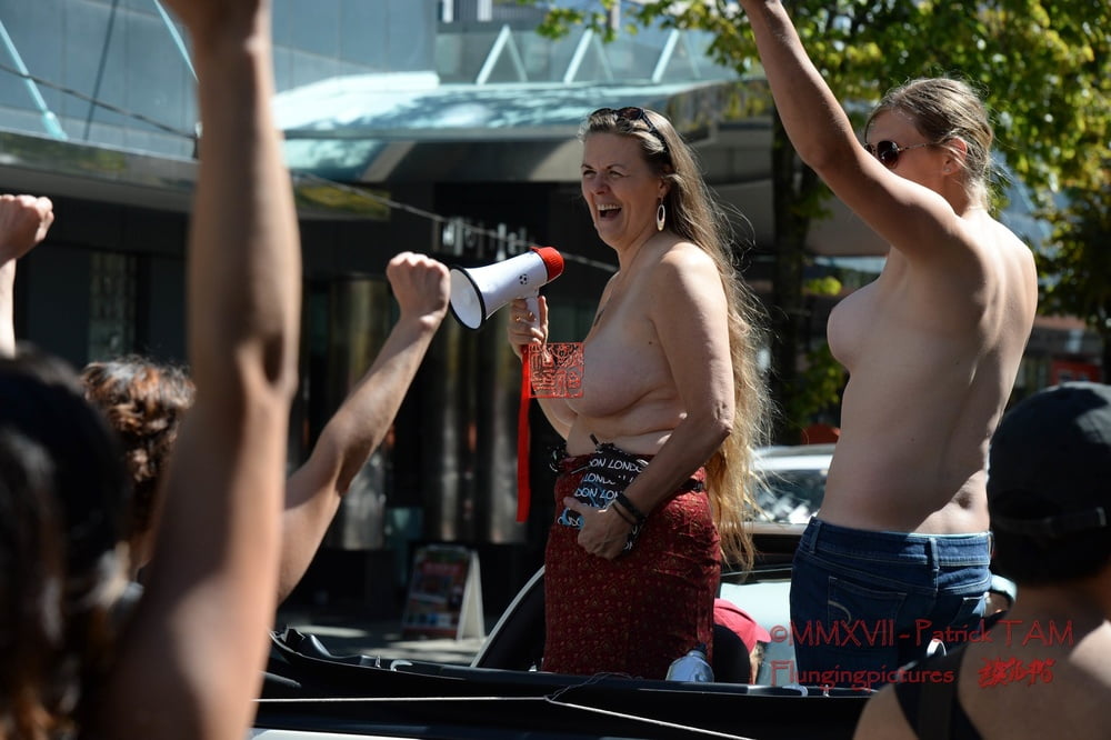 2017 Topless Protests Vancouver BC #90293471