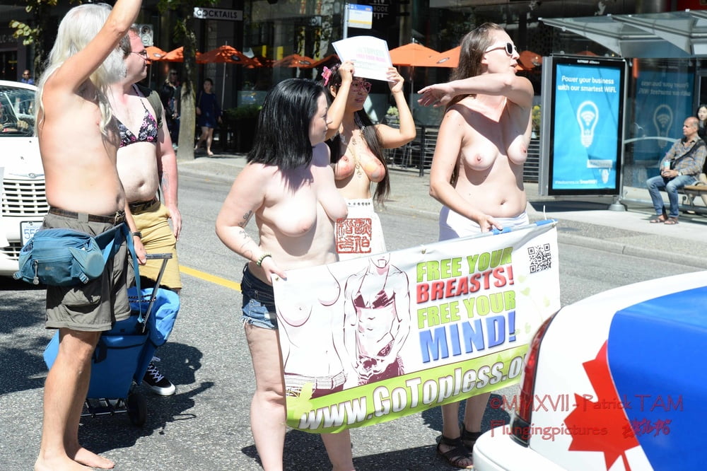 2017 Topless Protests Vancouver BC #90293483