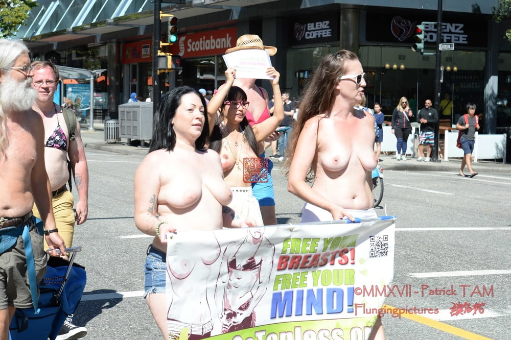 2017 Topless Protests Vancouver BC #90293492