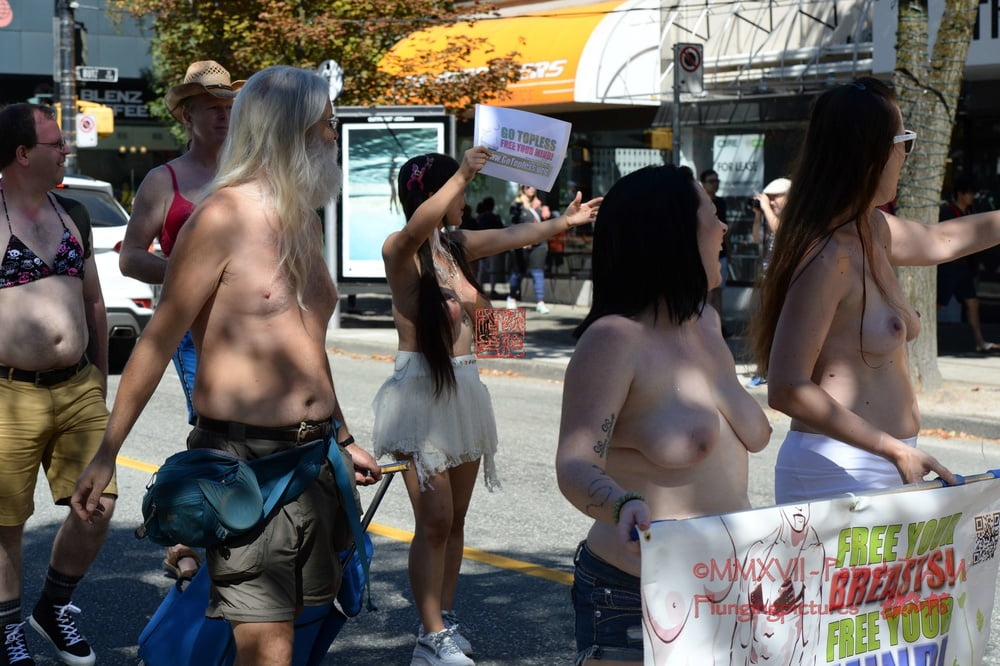 2017 Topless Protests Vancouver BC #90293495