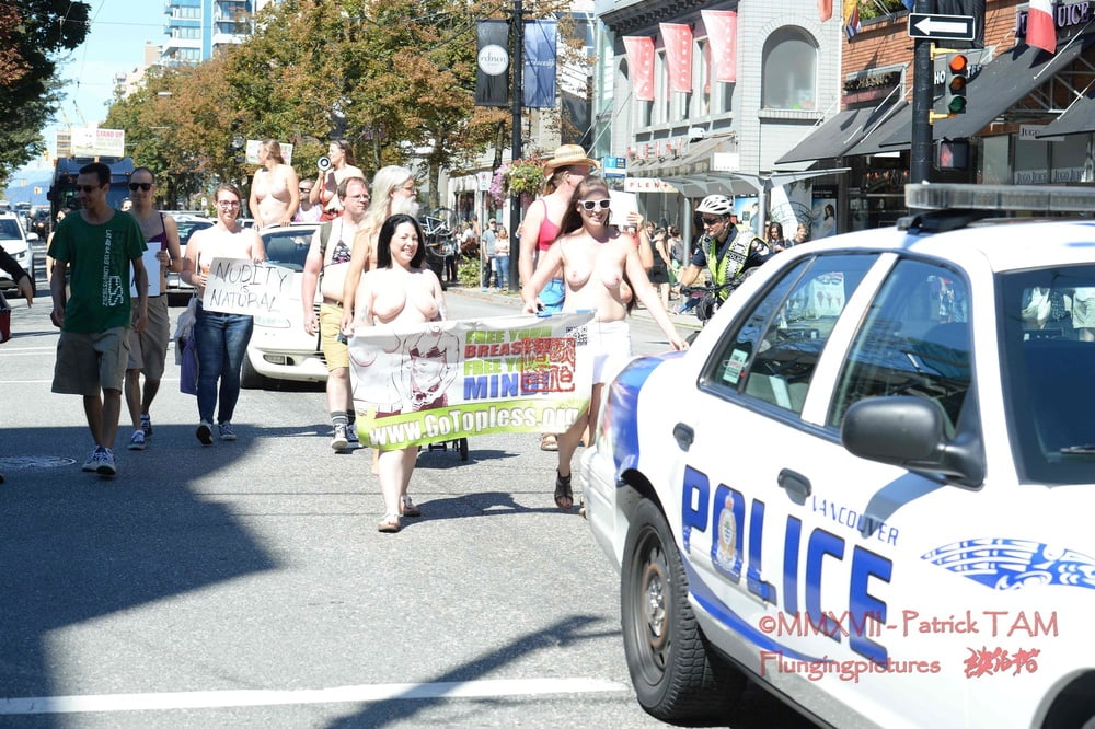 2017 Topless Protests Vancouver BC #90293507