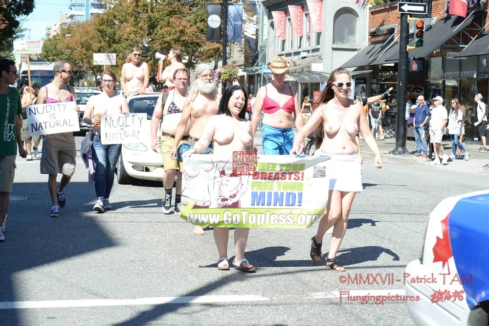 2017 Topless Protests Vancouver BC #90293516
