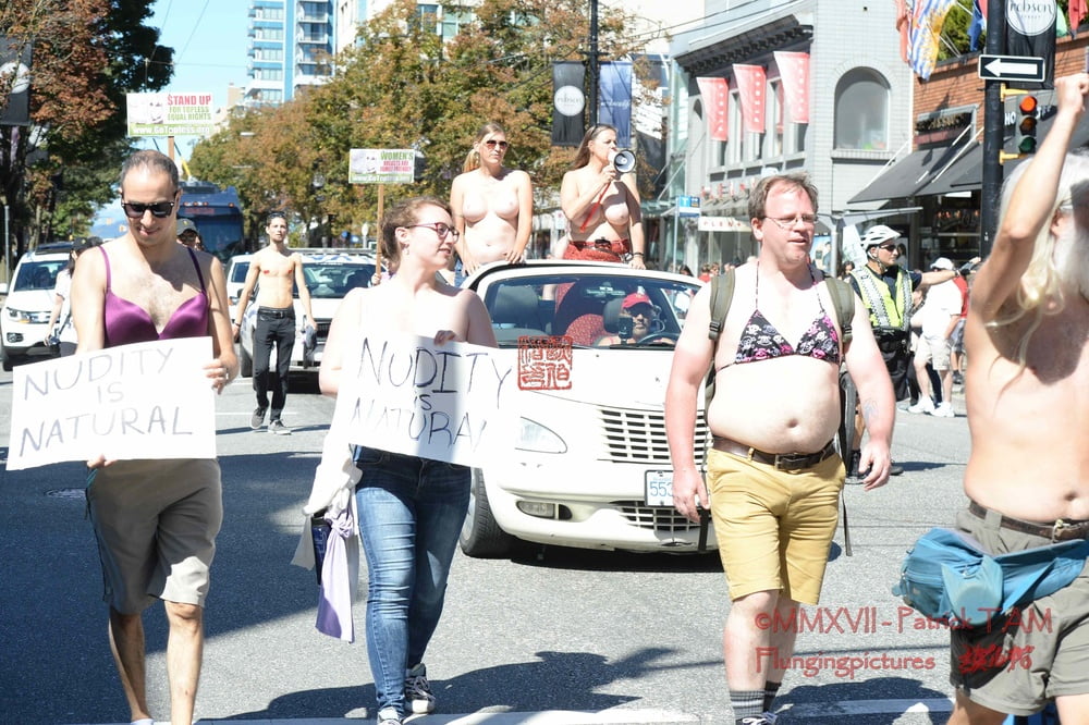 2017 Topless Protests Vancouver BC #90293519