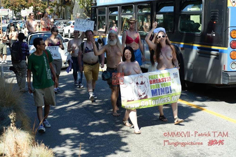 2017 Topless Protests Vancouver BC #90293521