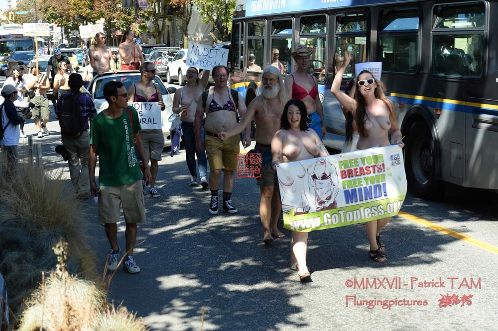 2017 Topless Protests Vancouver BC #90293527