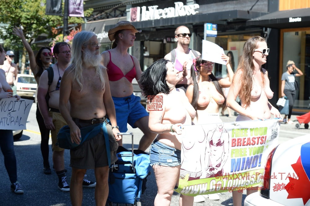 2017 Topless Protests Vancouver BC #90293548