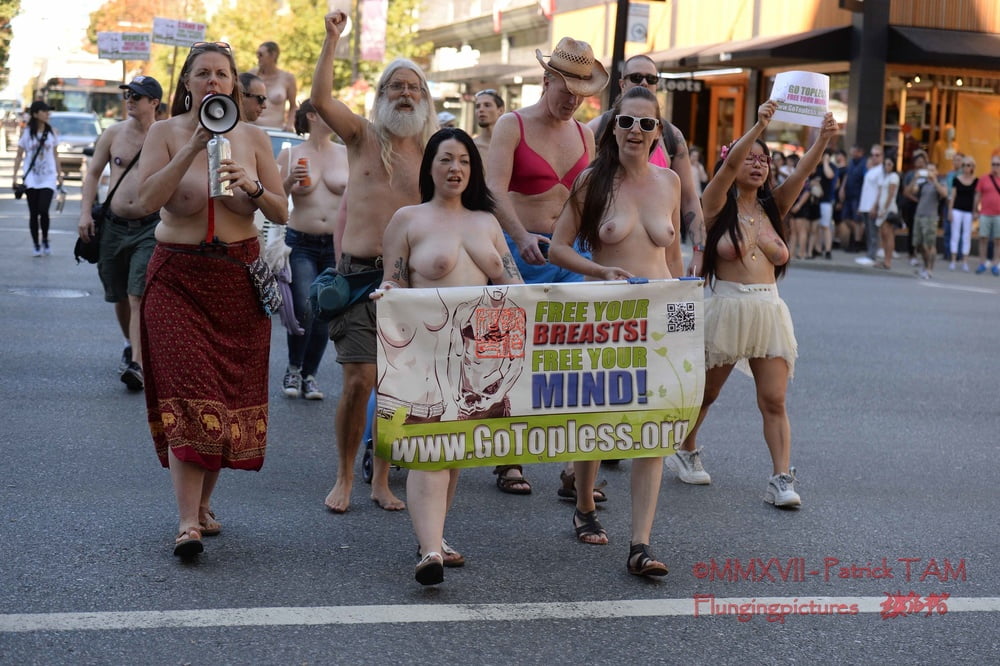 2017 Topless Protests Vancouver BC #90293551