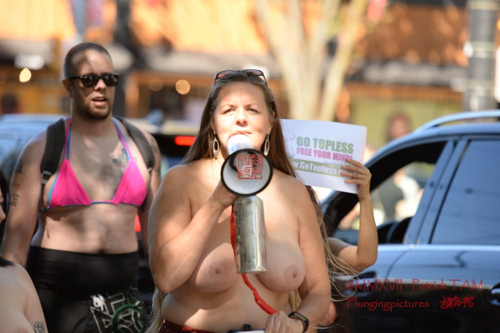 2017 Topless Protests Vancouver BC #90293563