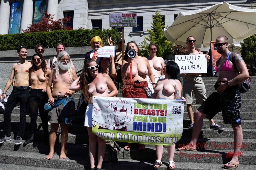 2017 Topless Protests Vancouver BC #90293588