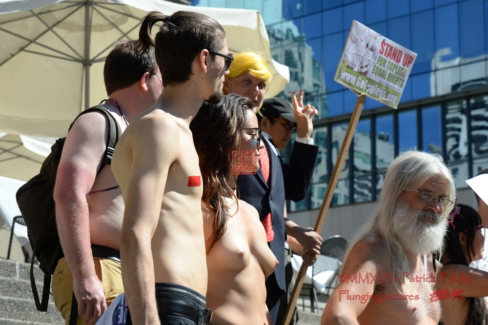 2017 Topless Protests Vancouver BC #90293621