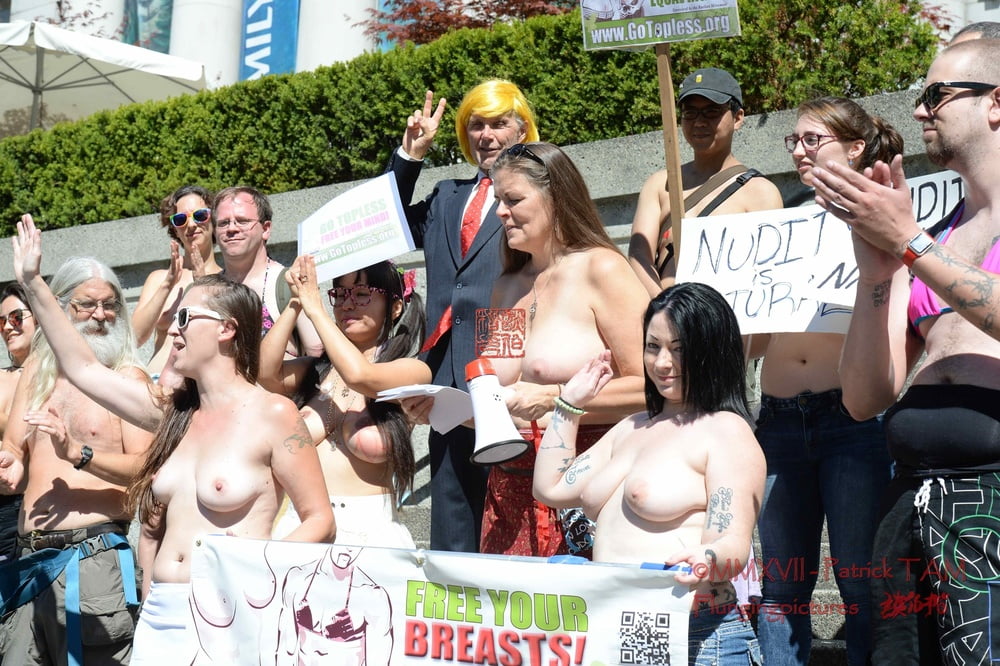 2017 Topless Protests Vancouver BC #90293656