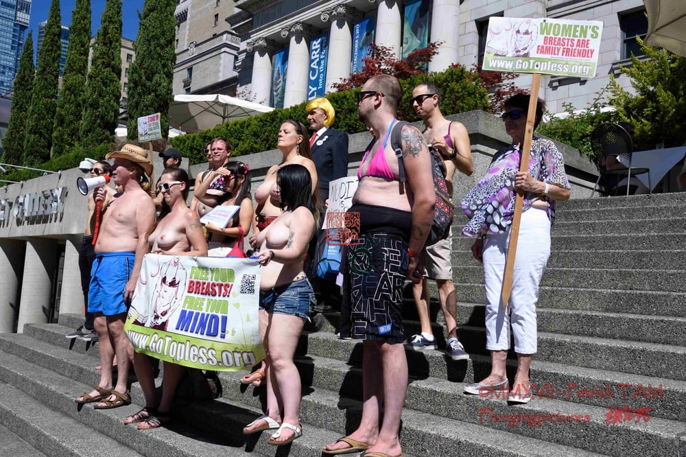 2017 Topless Protests Vancouver BC #90293671