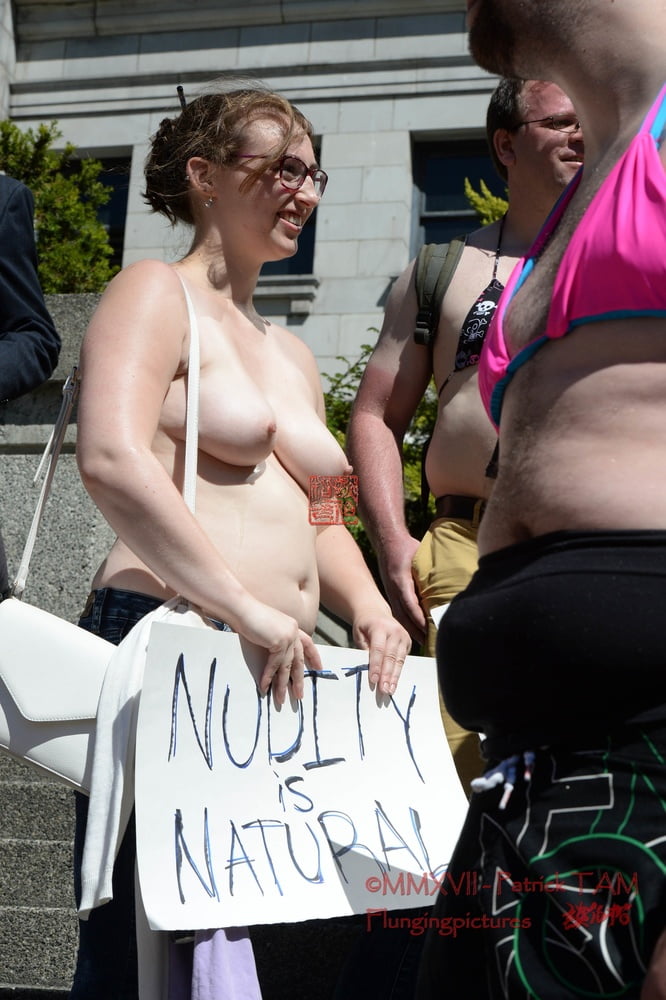 2017 Topless Protests Vancouver BC #90293683