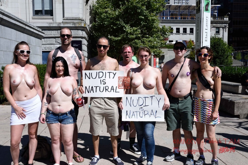 2017 Topless Protests Vancouver BC #90293692